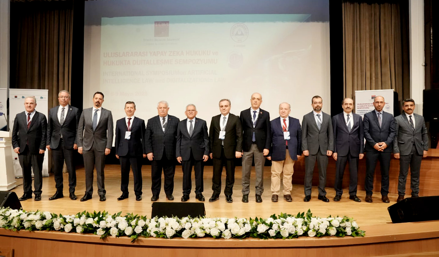 TÜBA-Uluslararası Yapay Zekâ Hukuku ve Hukukta Dijitalleşme Sempozyumu 